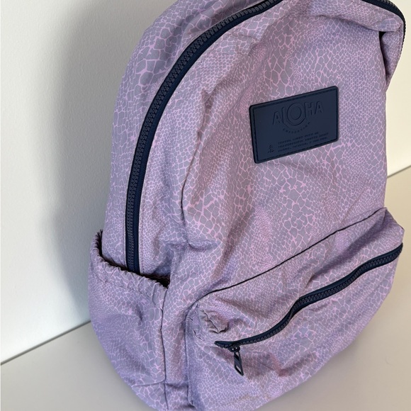 ALOHA Collection Lavender Python Backpack - Picture 3 of 5